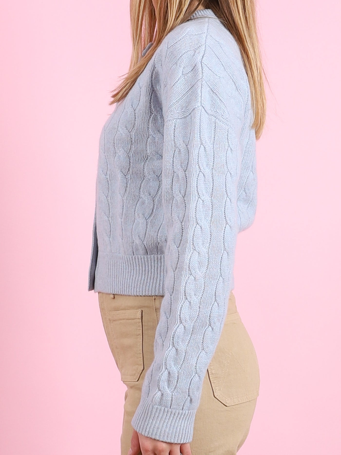 Cassie Cardigan in Misty Blue