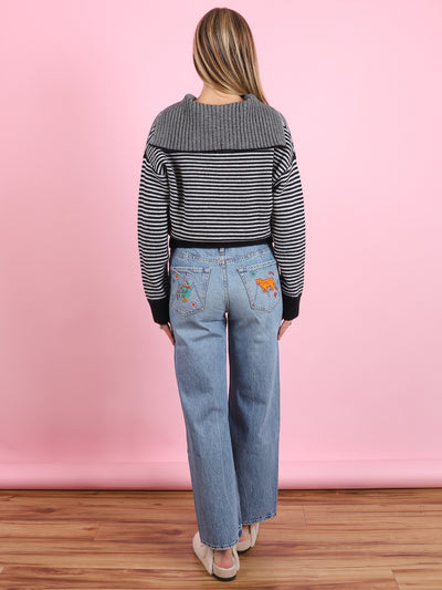 Ranelle Stripes Sweater