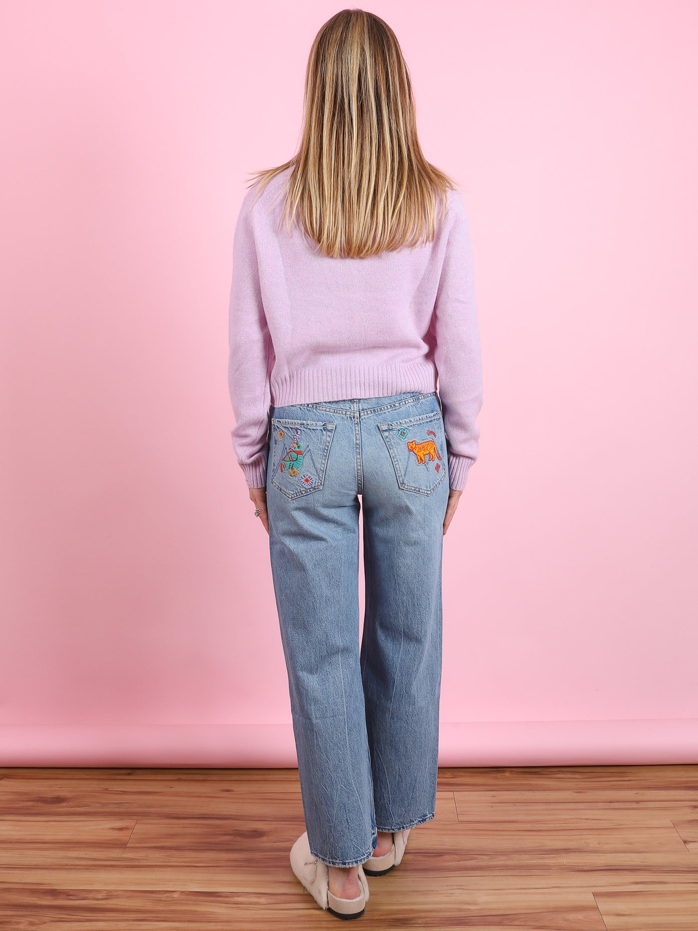 Marion Cardigan in Soft Dahlia