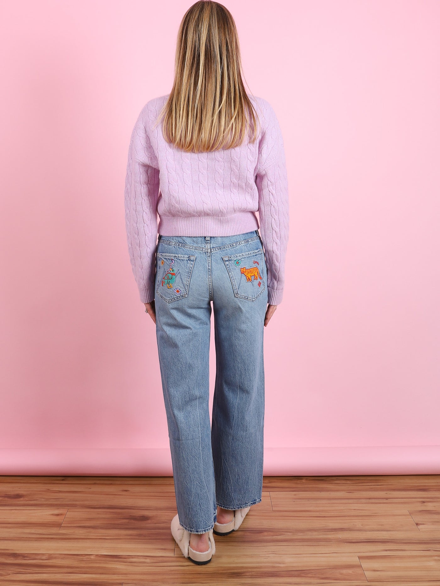 Cassie Cardigan in Soft Dahlia