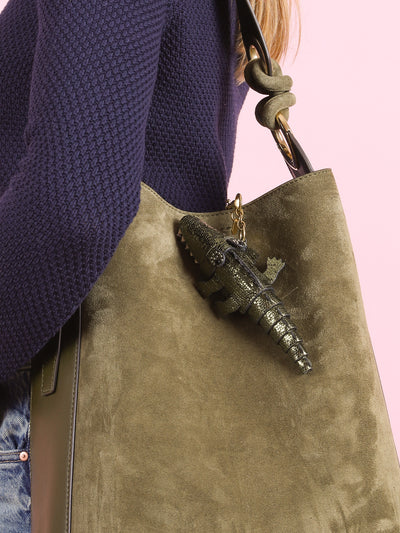 Crocodile Bag Charm