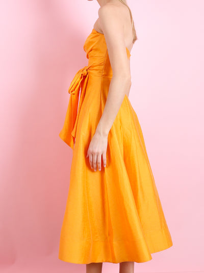 Cera Strapless Midi