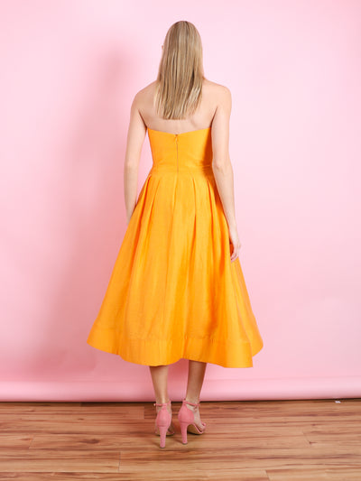 Cera Strapless Midi