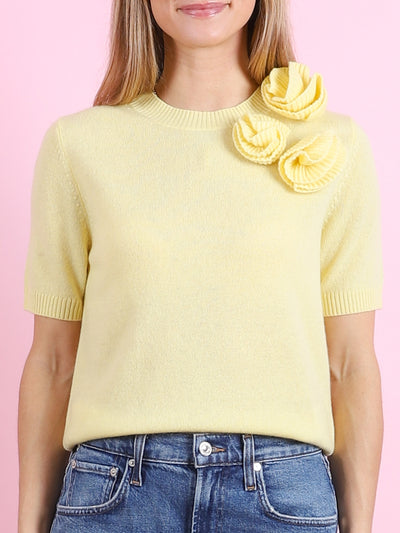 RD Sweater in Egg Yolk