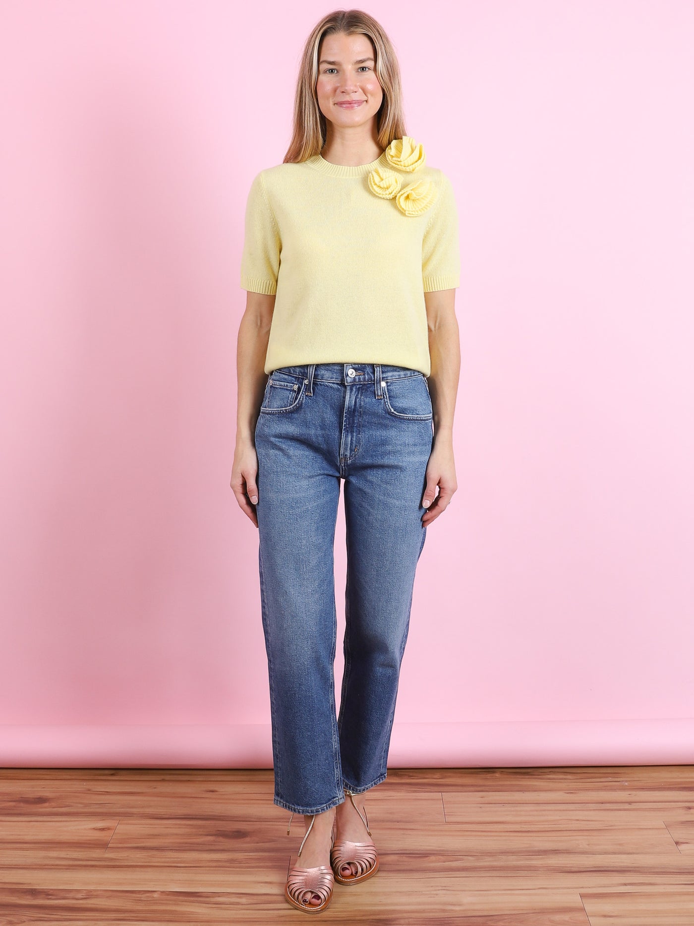 RD Sweater in Egg Yolk