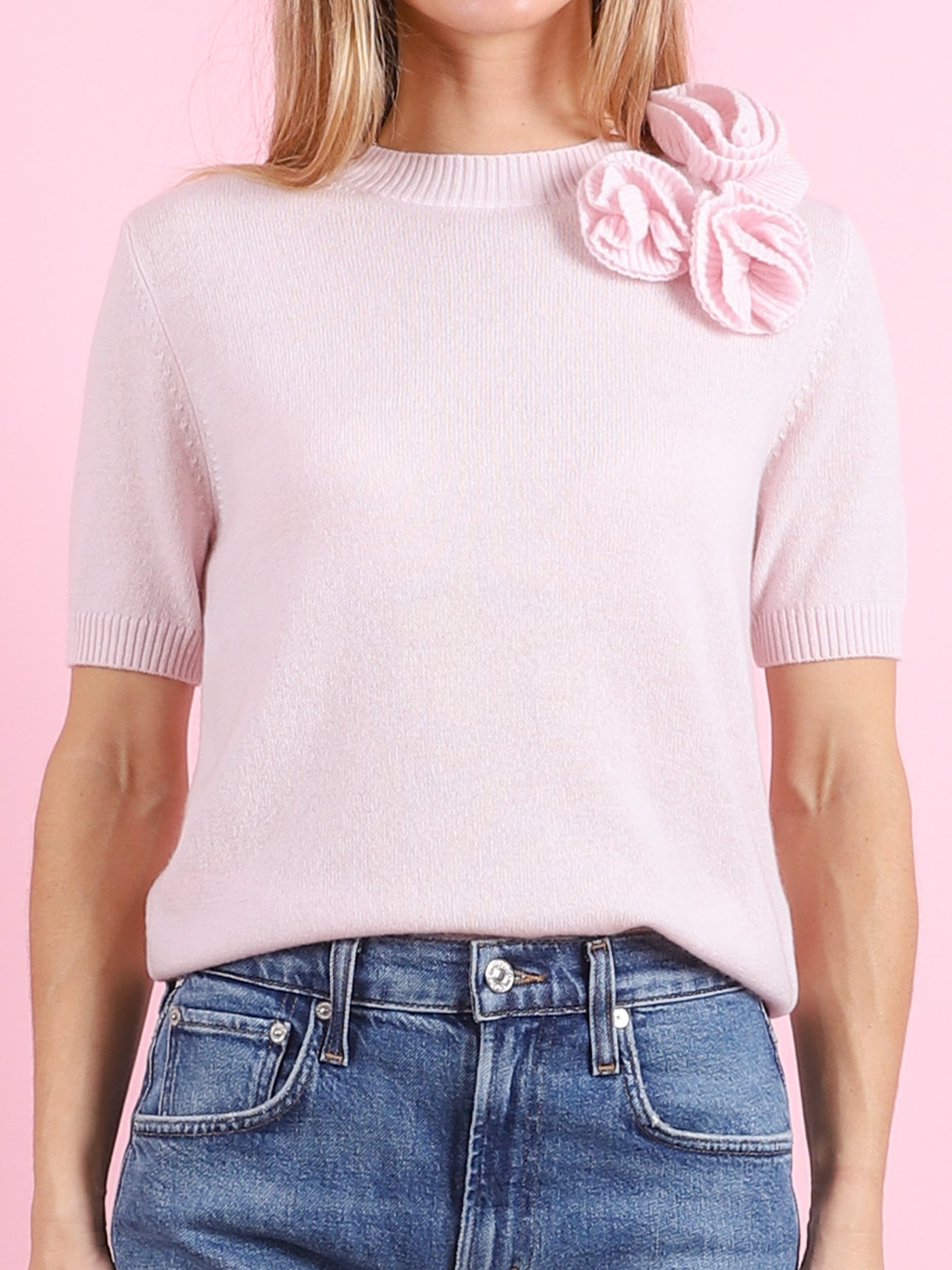 RD Sweater in Rose