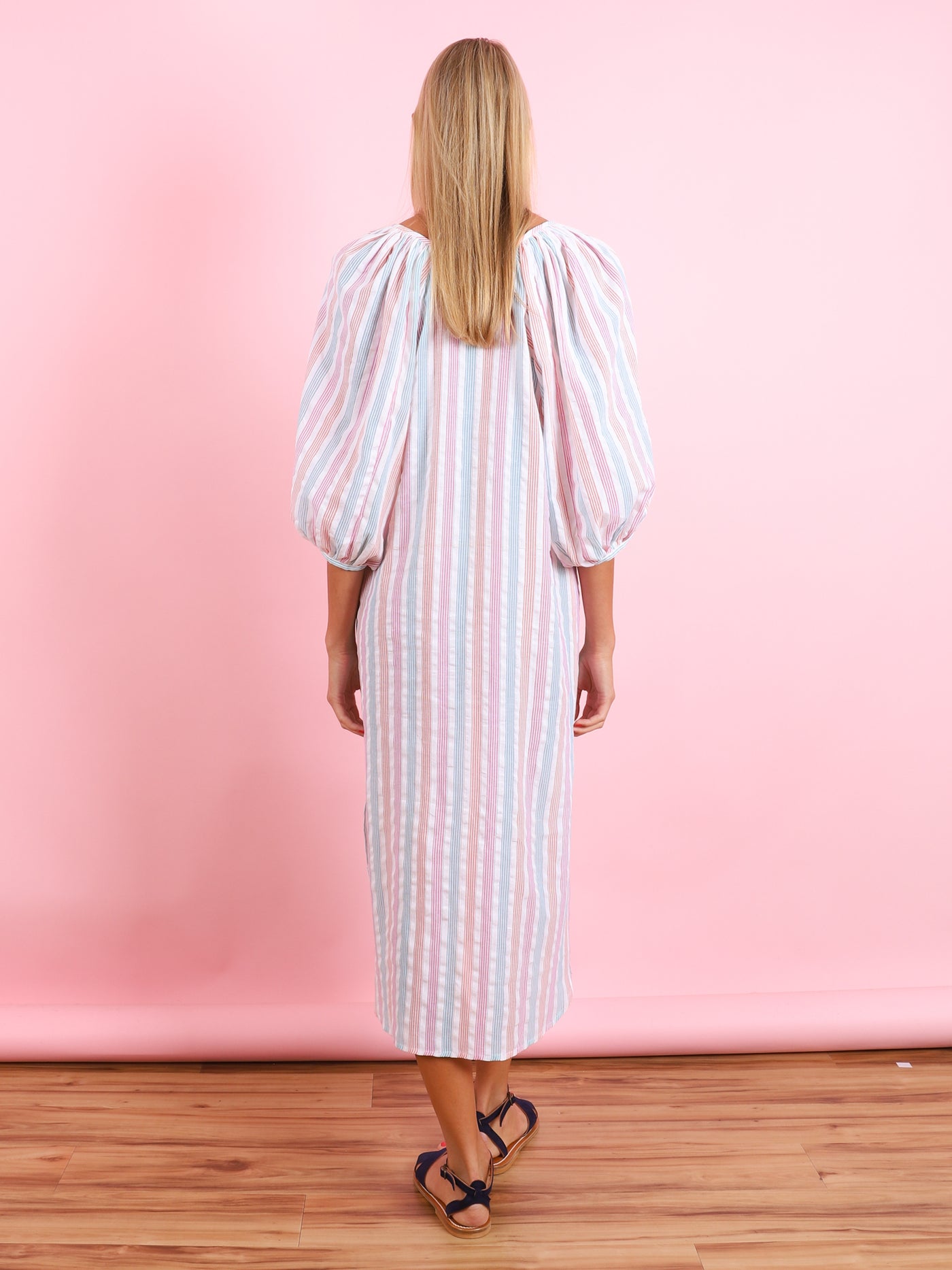 Stripe Louise Dress