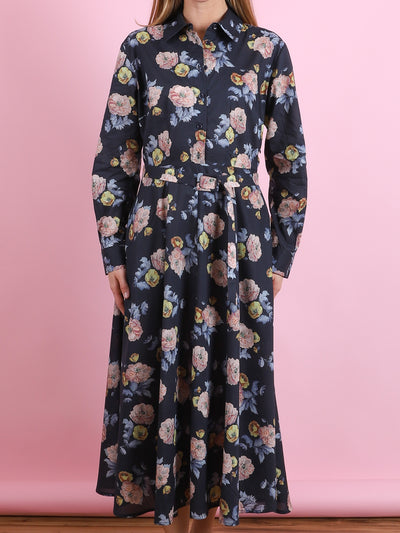 Ada Floral Midi Dress
