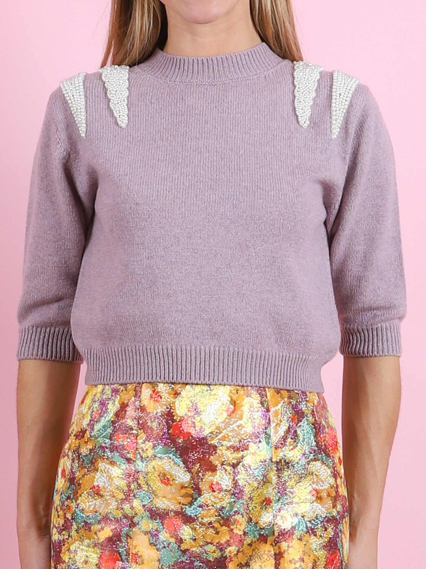 Posy Short Sleeve Sweater