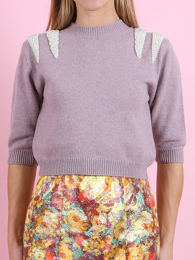 Posy Short Sleeve Sweater