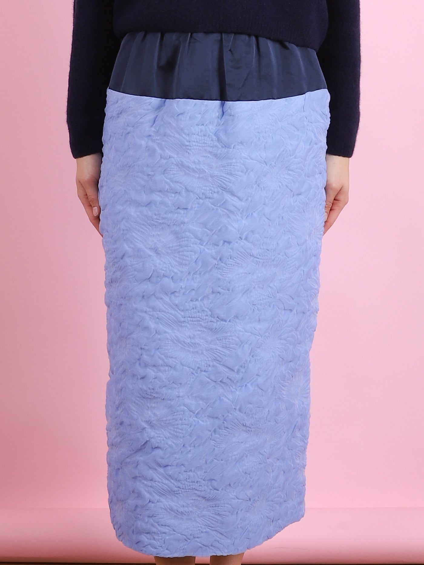 Ria Drop Waist Midi Skirt
