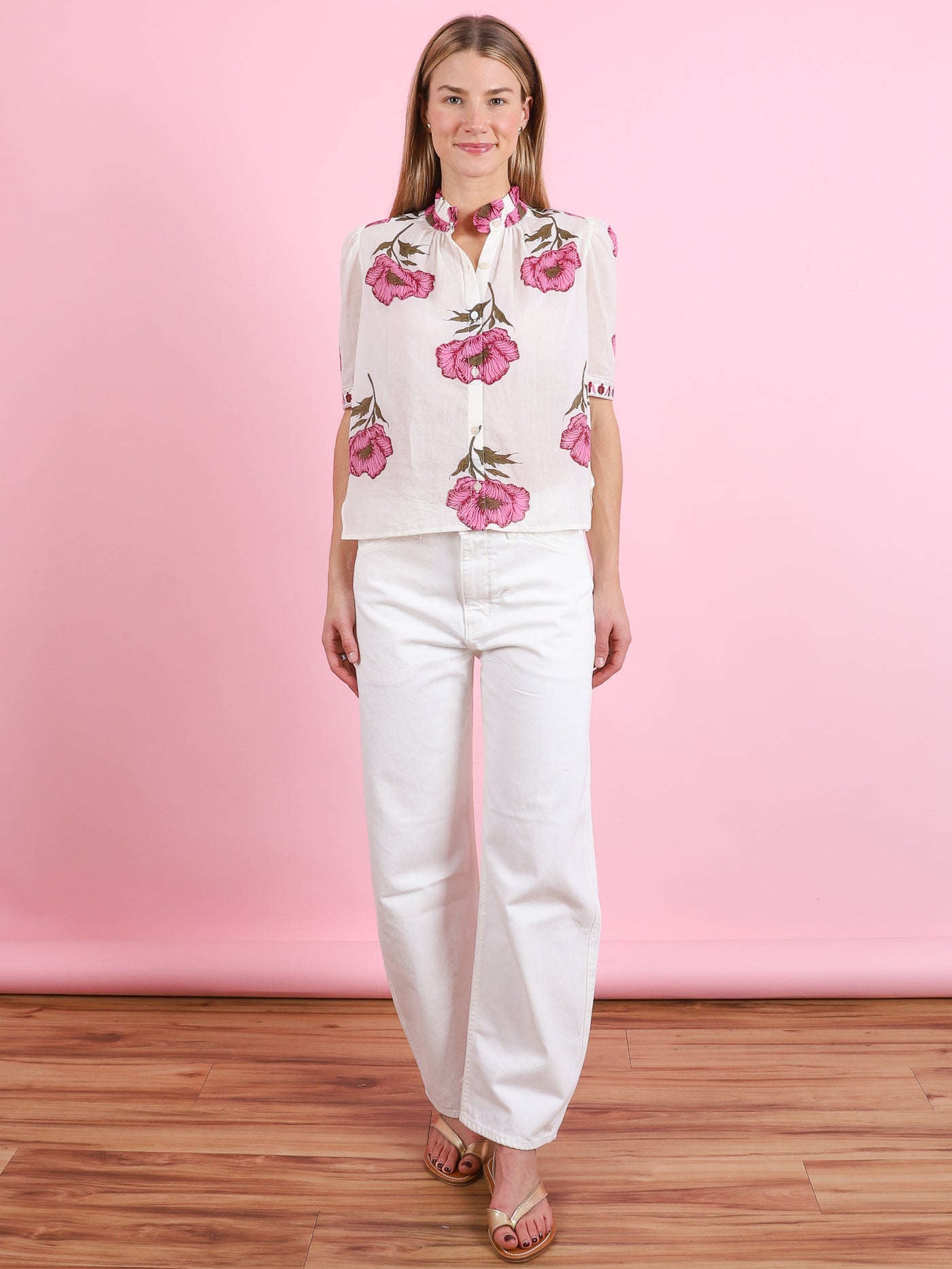 Winn Fuchsia Poppy Shirt