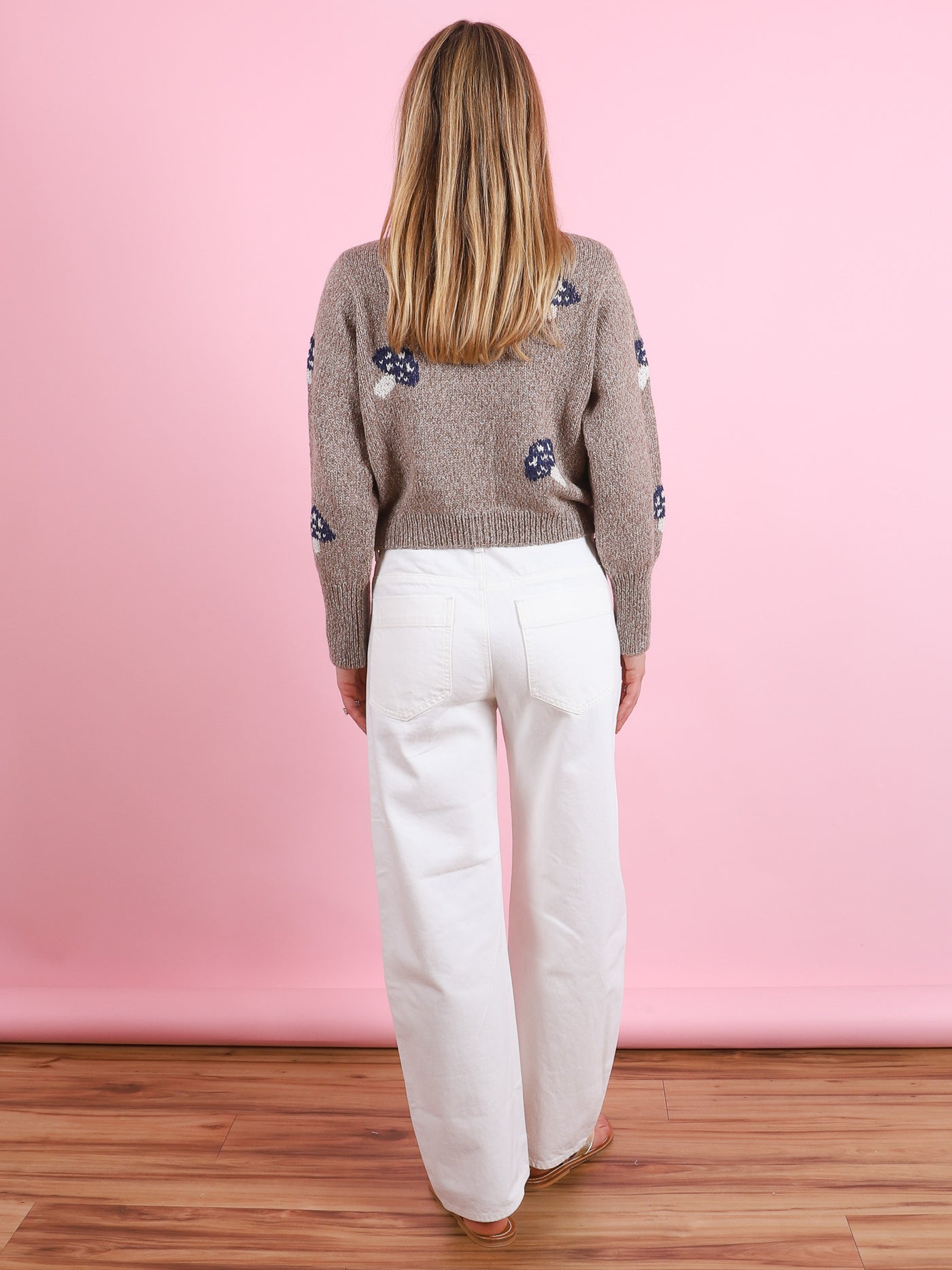 Sammi Champignon Knit Cardigan