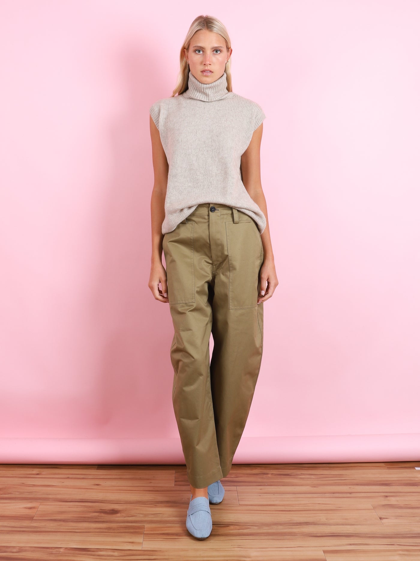 Patch Pocket Pants