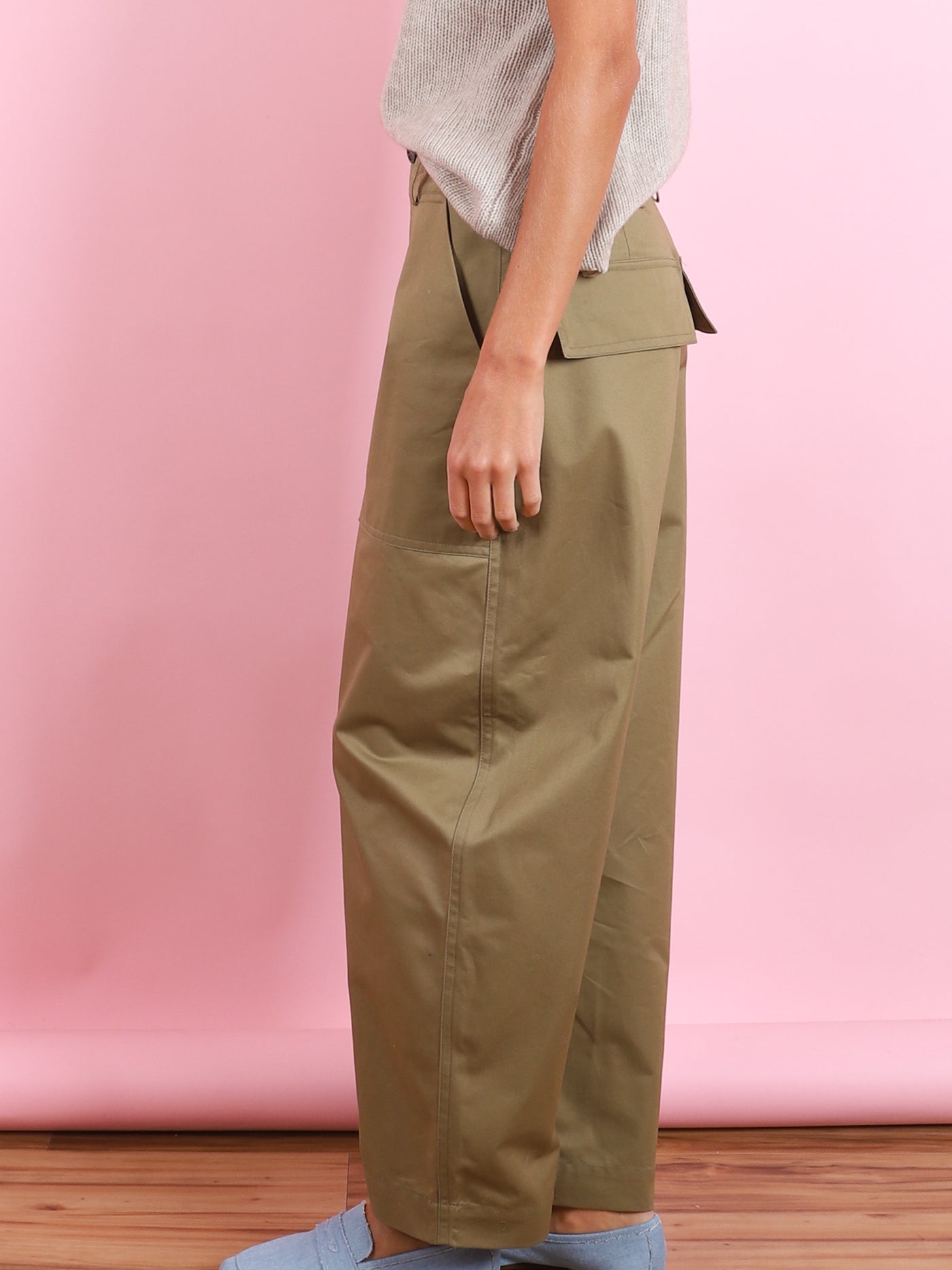 Patch Pocket Pants