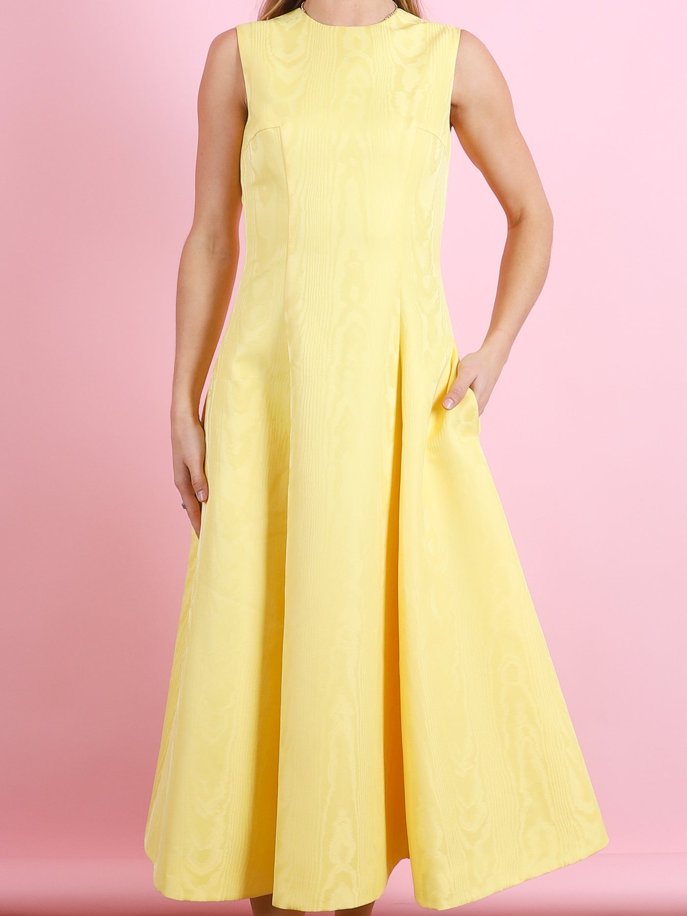 Mara Moire Mikado Dress