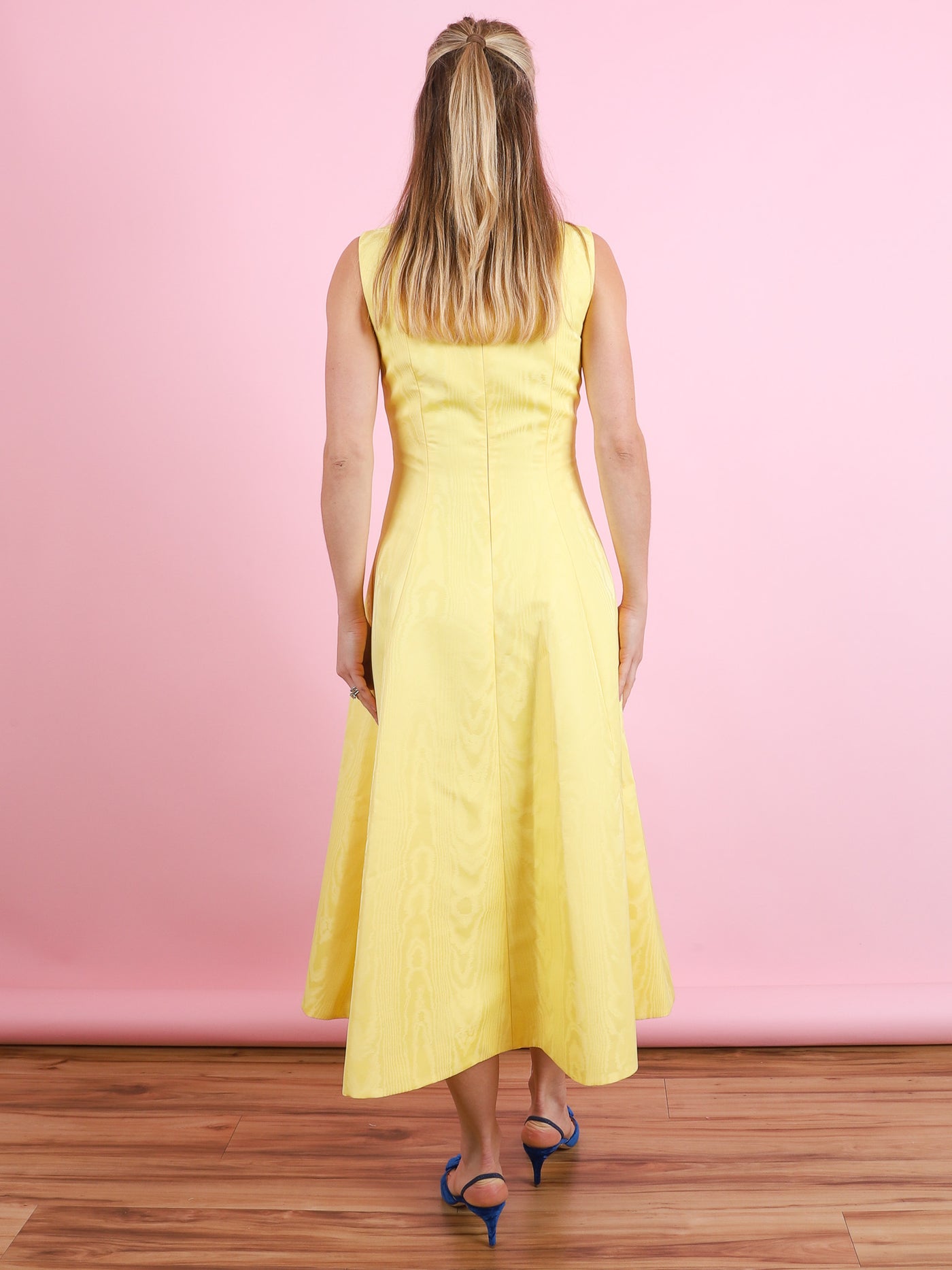 Mara Moire Mikado Dress