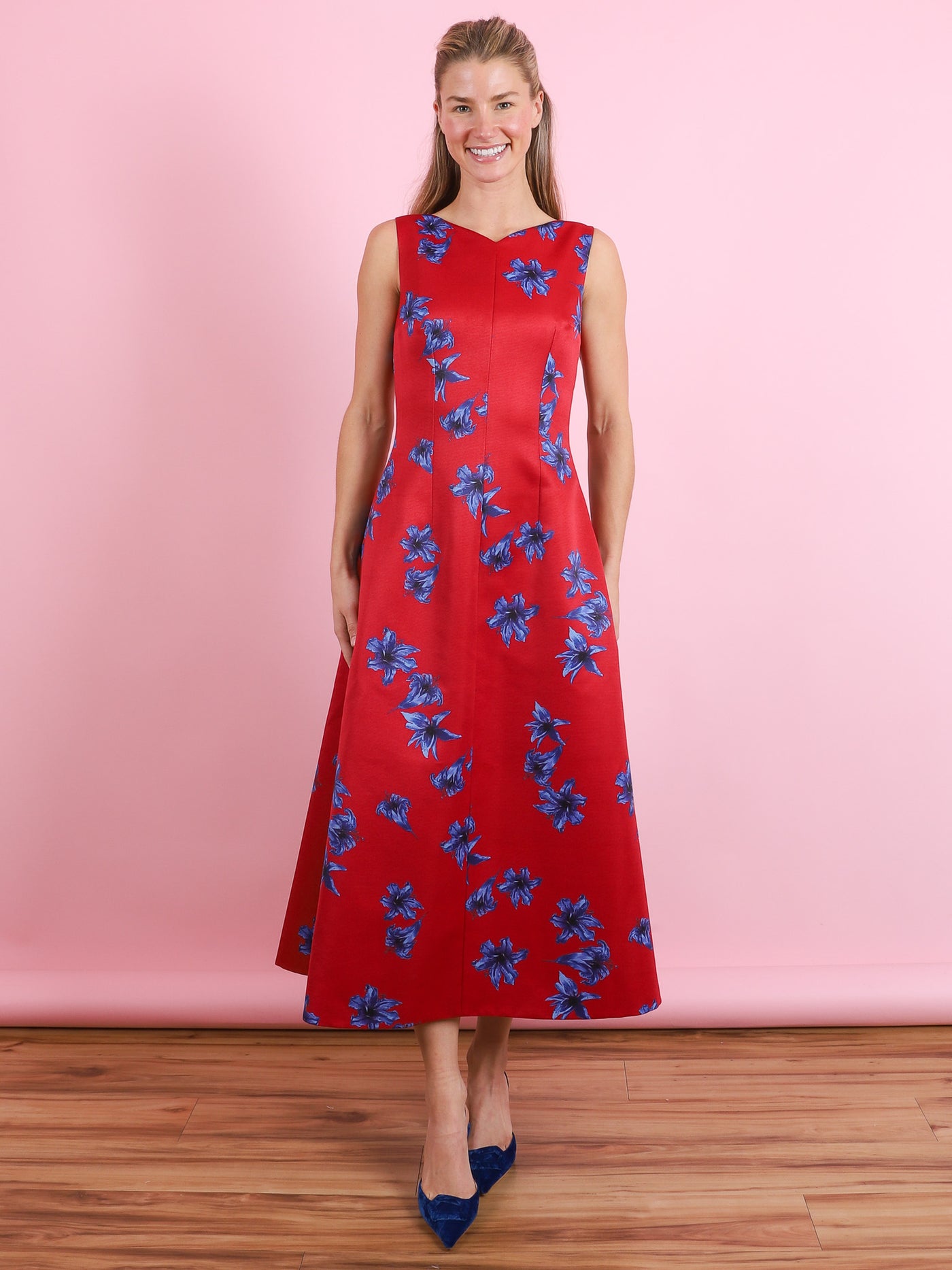 Octavie Festive Lillies Dress
