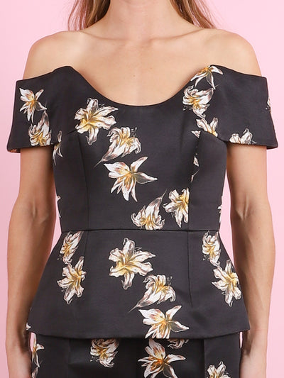 Souline Festive Lilies Top