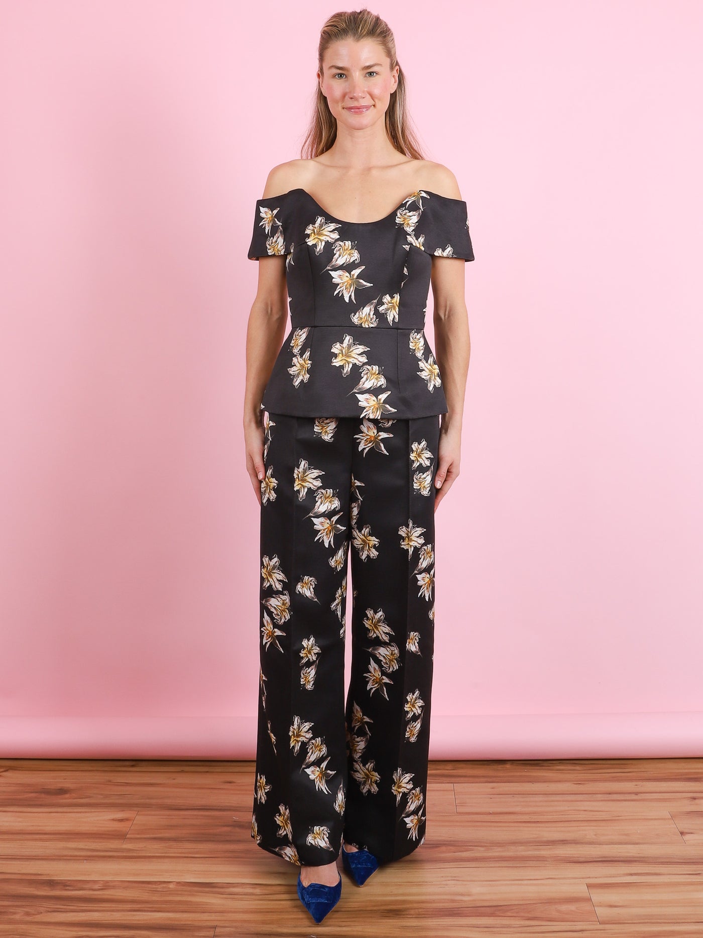 Souline Festive Lilies Top