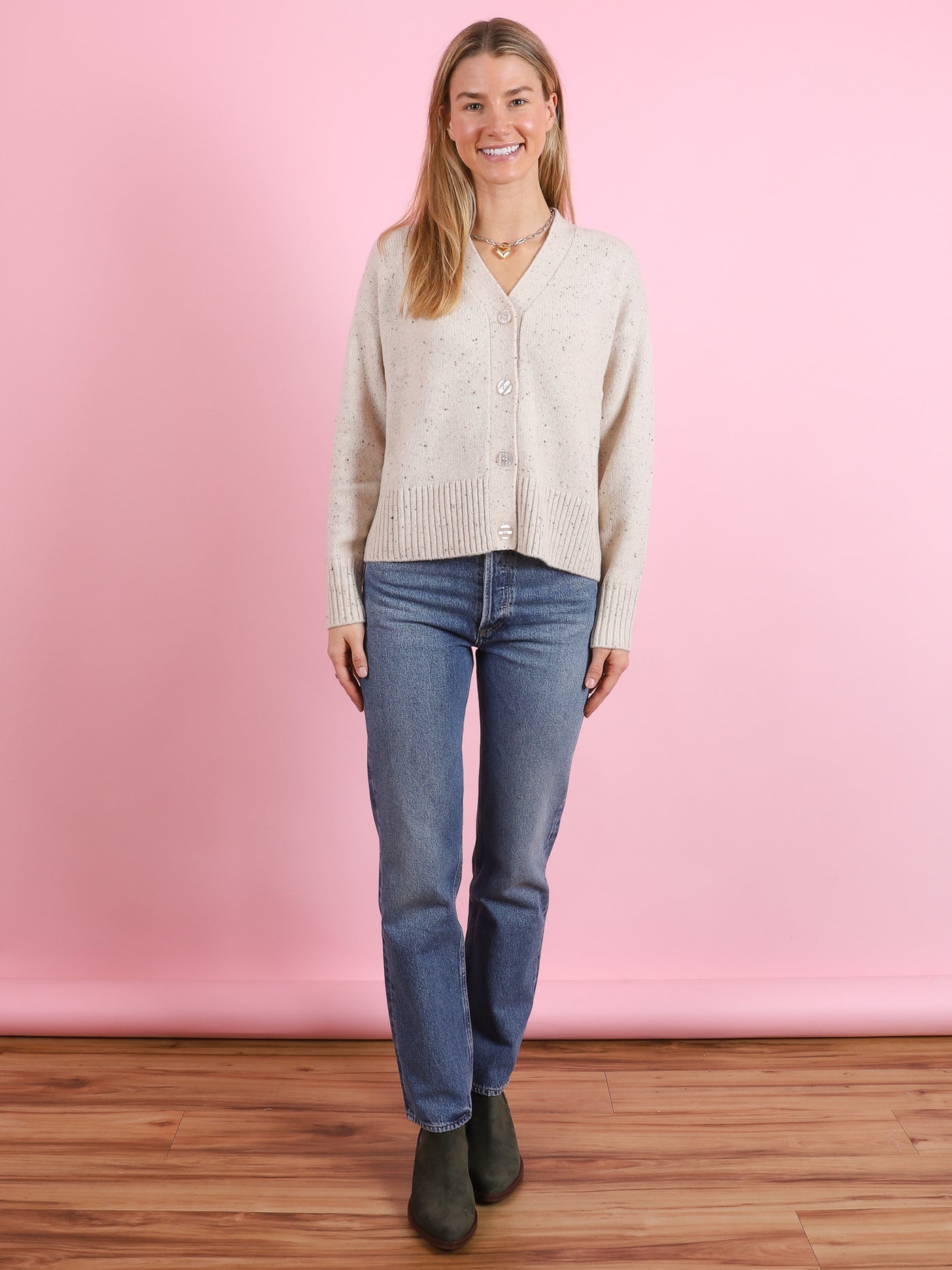 Cashmere Raffa Cardigan