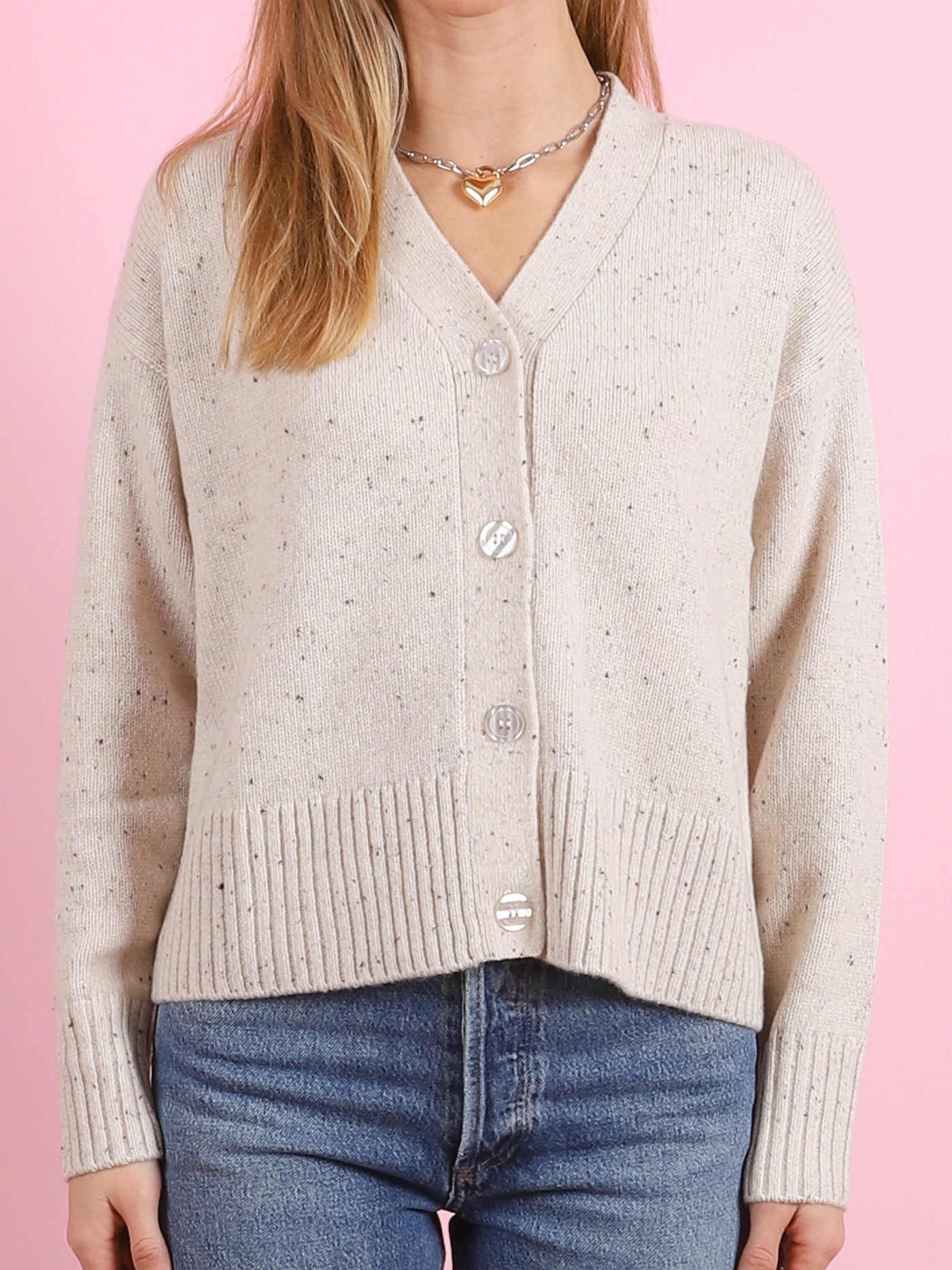 Cashmere Raffa Cardigan
