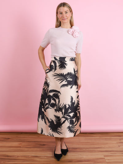 Aline K Palm Skirt - CabanaCanary
