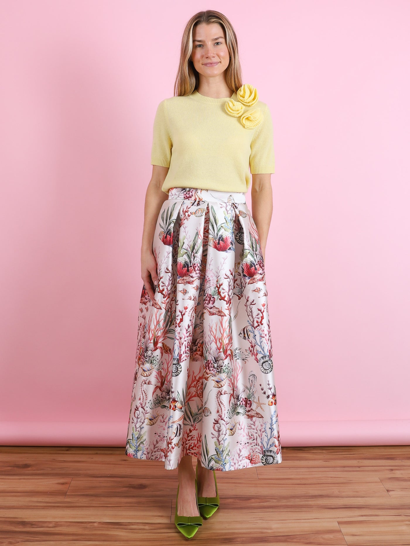 Luna K Tropicana Skirt - CabanaCanary