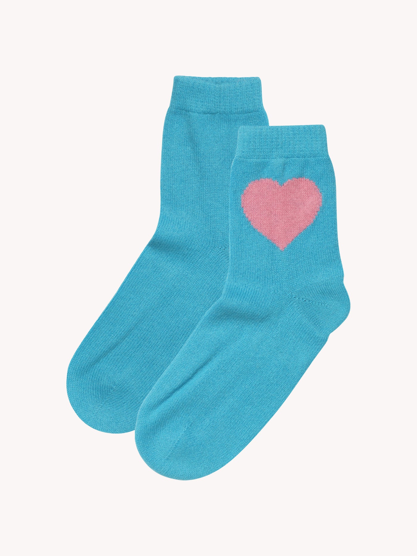 Heart Socks in Blue