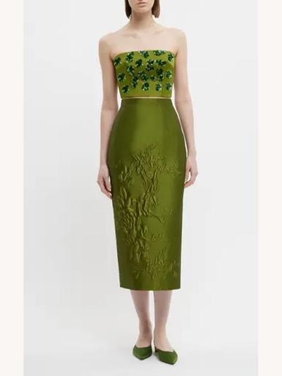 ZUZU EMBELLISHED CROP TOP