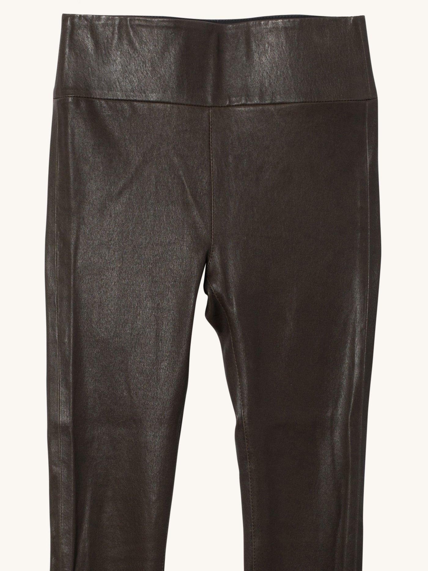 Army 3/4 Capri Leather Legging - CabanaCanary