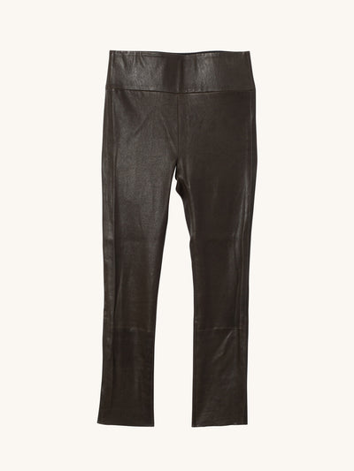 Army 3/4 Capri Leather Legging - CabanaCanary