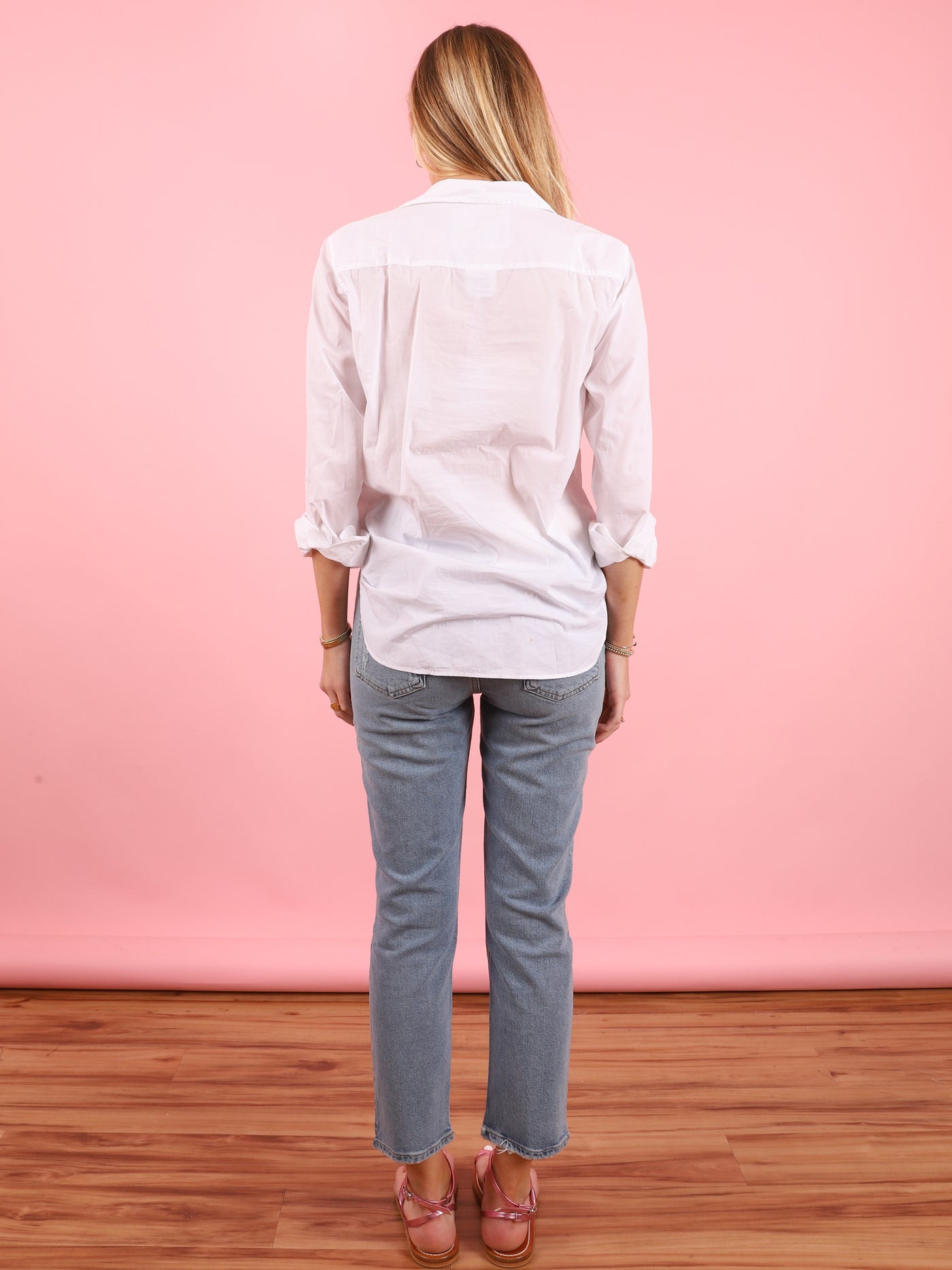 Charlotte Crop Jean in Dalia