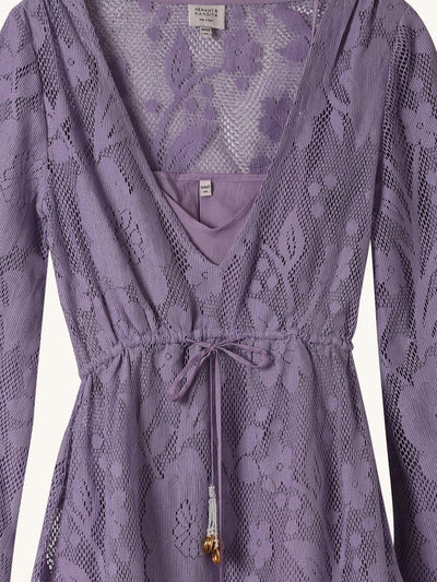 Long Sleeve Coverup Dress