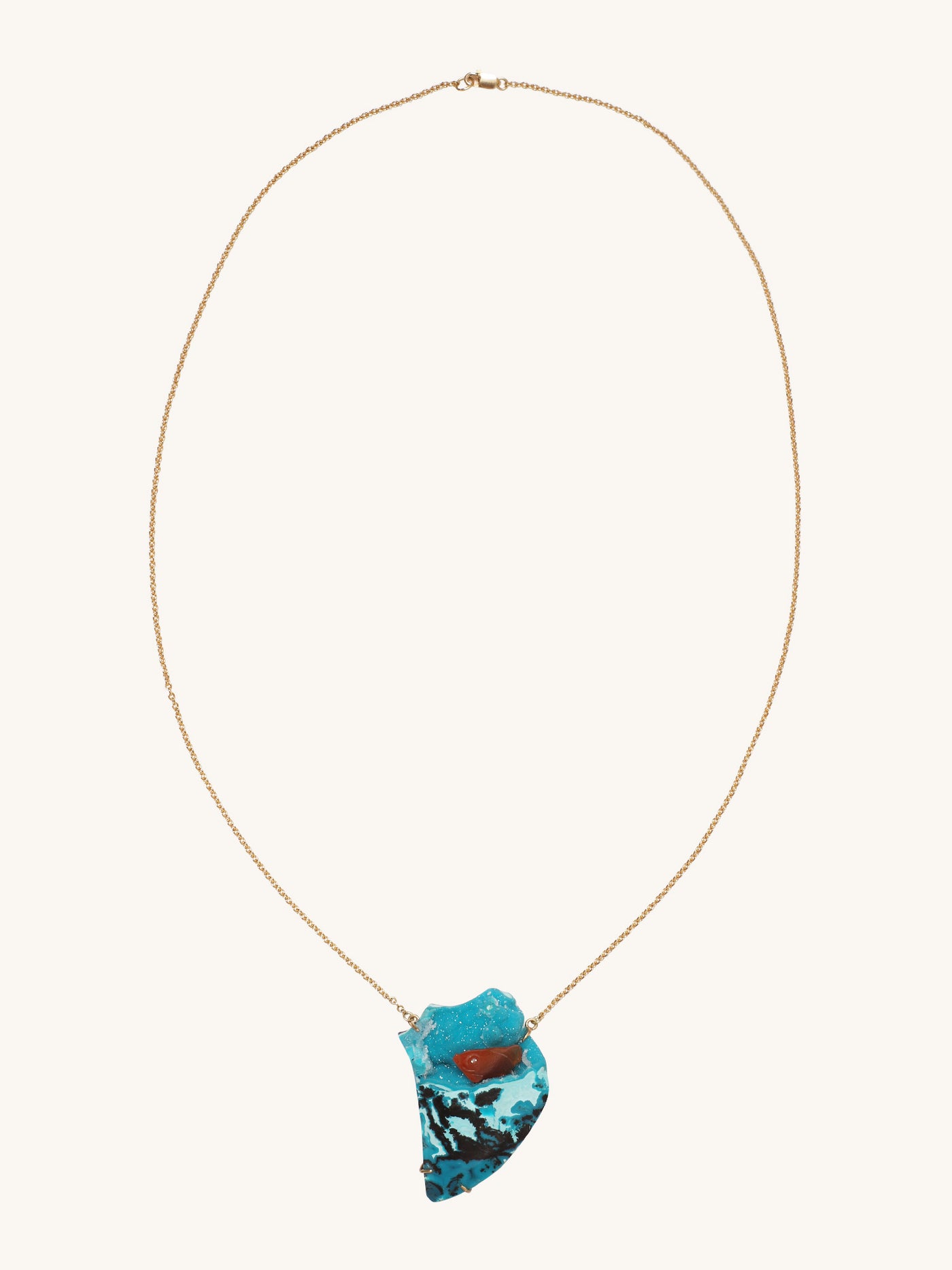 Golden Fish Necklace