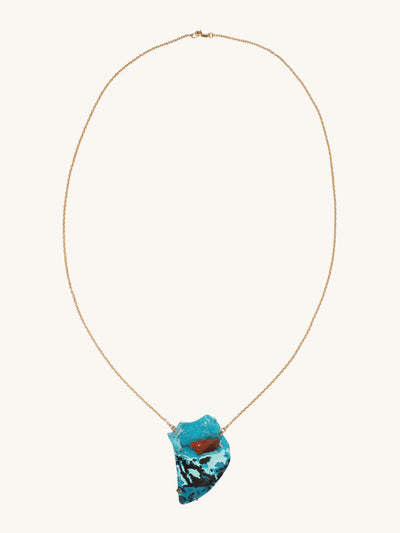 Golden Fish Necklace