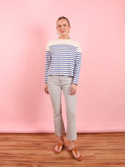 Stripe Sailor Top