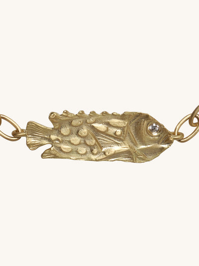 Fish Chain Link Bracelet